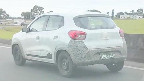 Renault's Kwid spotted on Brazilian roads undisguised