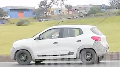 Renault's Kwid spotted on Brazilian roads undisguised  
