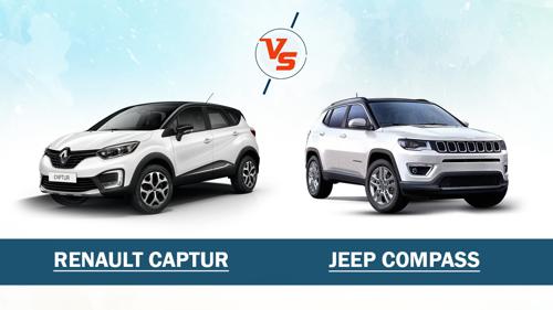 Spec Comparo Renault Captur vs Jeep Compass