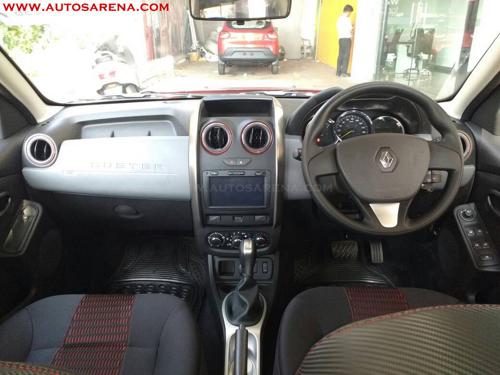 Renault Duster spotted with petrol automatic transmission