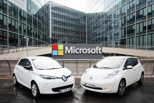 Renault-Nissan Alliance partners with Microsoft