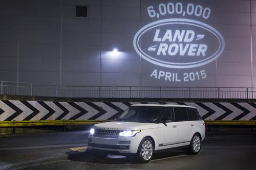 Shanghai Motor Show: Land Rover introduces six-millionth production car