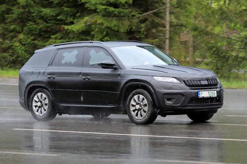 Skoda’s upcoming SUV called Kodiaq spotted on test