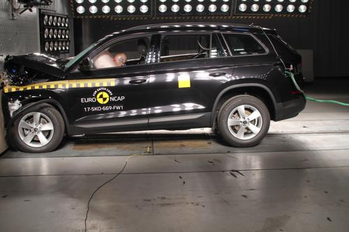 Skoda Kodiaq awarded five-star in Euro NCAP