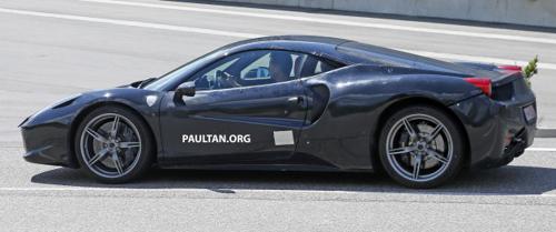 Super-power Ferrari Dino spotted undergoing test
