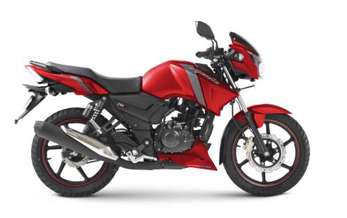 TVS Apache RTR 160 Matter Red Edition