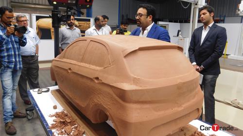 Tata Tiago clay model