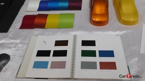 Tata Tiago colour swatches