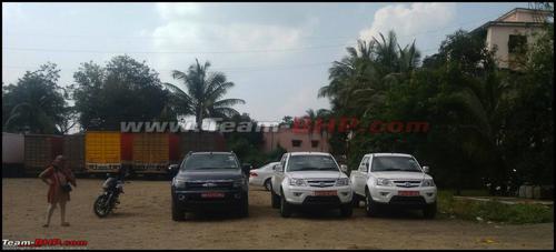 New Tata Xenon front spotted