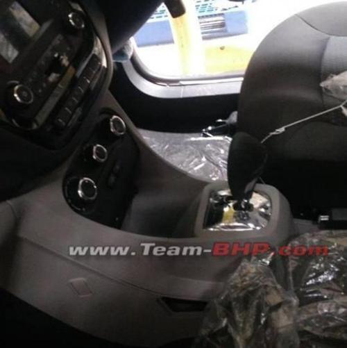 Tata Tiago automatic interior spotted ahead of launch