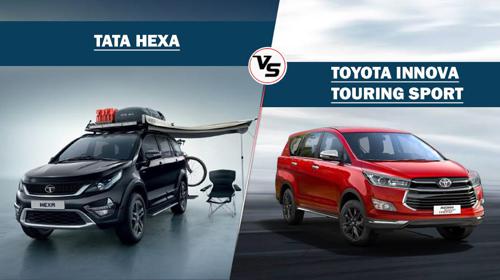 Tata Hexa Vs Toyota Innova Touring Sport