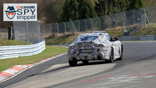 Toyota Supra spied on the Nurburgring
