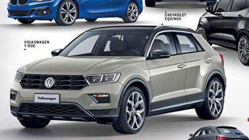 Production-spec Volkswagen T-Roc images leaked