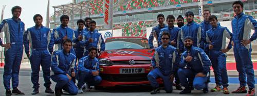 Pre-season tests for the Volkswagen Polo R Cup 2013 held at BIC