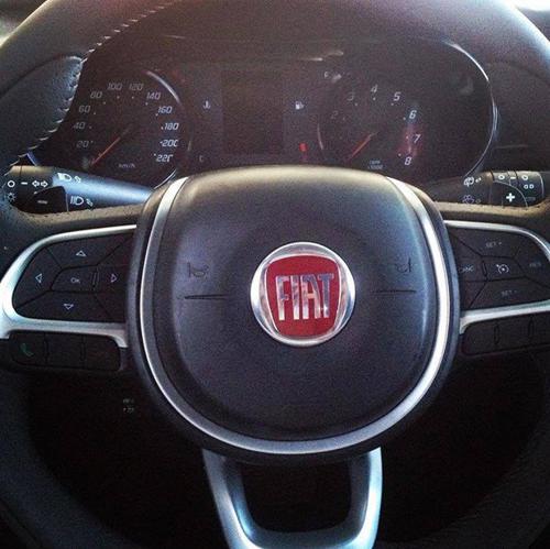 Fiat Punto successor interiors spied 