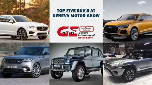 Top 5 SUVs at Geneva Motor Show