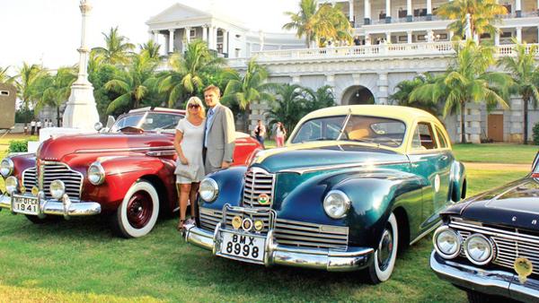 12 Mumbai-based car enthusiasts showcase vintage cars at Falaknuma Palace in Hyd
