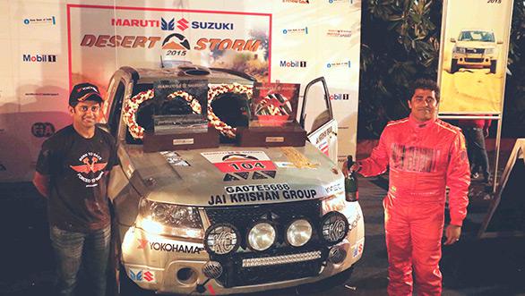 13th edition of Maruti Suzuki Desert Storm winner announced â€“ Abhishek Mishra