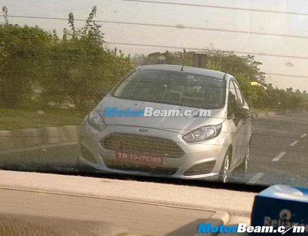 2014 Ford Fiesta spotted undergoing tests, launch expected soon