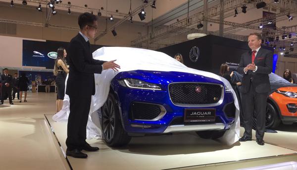 2016 Indonesia Auto Show: India-bound Jaguar F-Pace unveiled