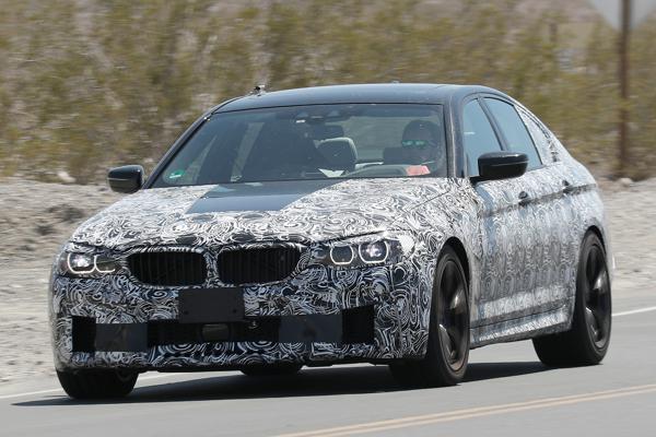 2018 BMW M5 spotted testing again