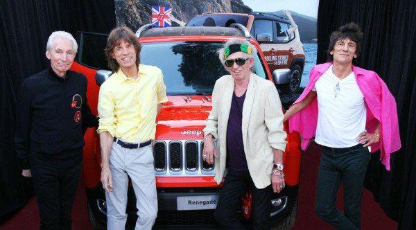 Anonymous Bidder Purchases Rolling Stones signed Jeep Renegade