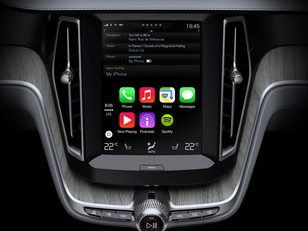 Apple CarPlay allows streaming of music from  iPhone in your car stereo