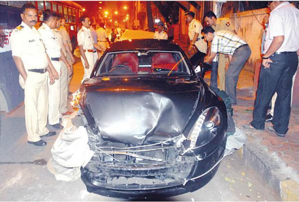 Aston Martin accident in Mumbai being probed by police