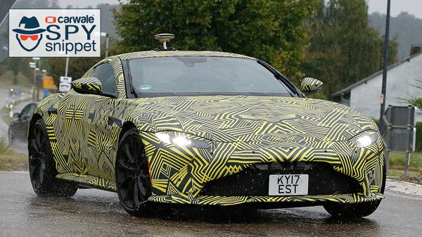 New Aston Martin Vantage spied in Germany