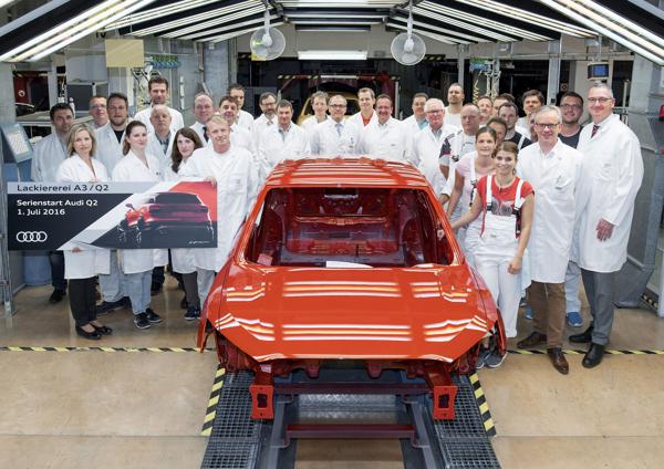 Audi Q2 production commences in Germany