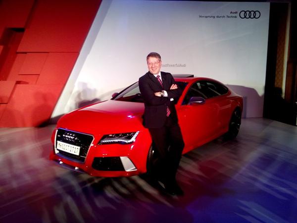 Audi RS 7 marks its advent in Indian auto market at Rs. 1.29Cr. 