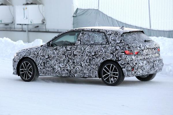 New Audi A1 hatchback spied 