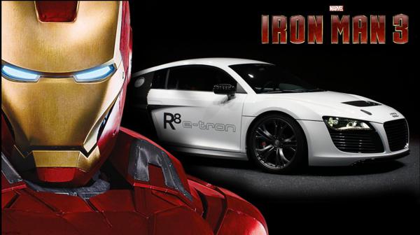 Audi models display their might in Iron Man 3
