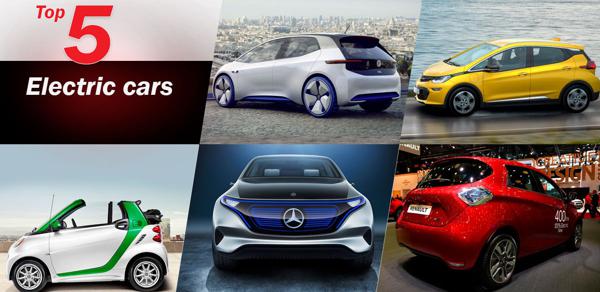 Top 5 electric cars at the 2016 Paris Motor Show