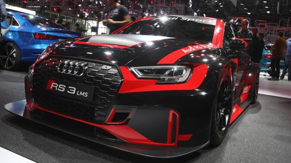 Audi Sport unveils its RS3 LMS race car with 330bhp
