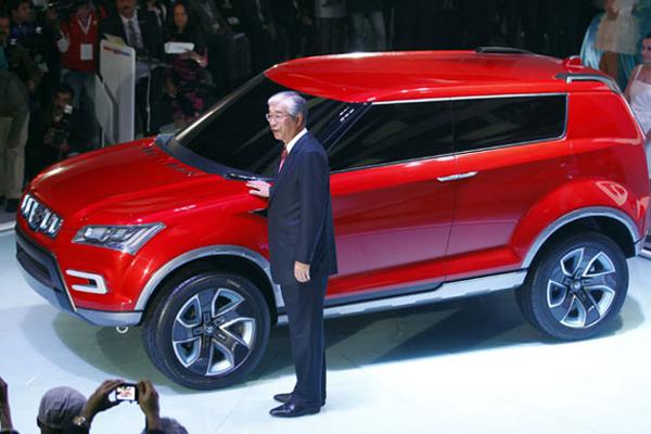 Auto Expo 2012: A look down at Maruti Suzuki XA Alpha concept