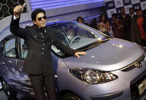 Auto makers utilising star power to make their cars popular