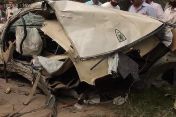 BMW car breaks into three pieces post fatal crash in Ludhiana  