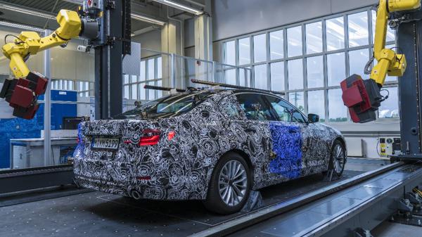 BMW ramps up to produce the new 5 Series at its Dingolfing plant