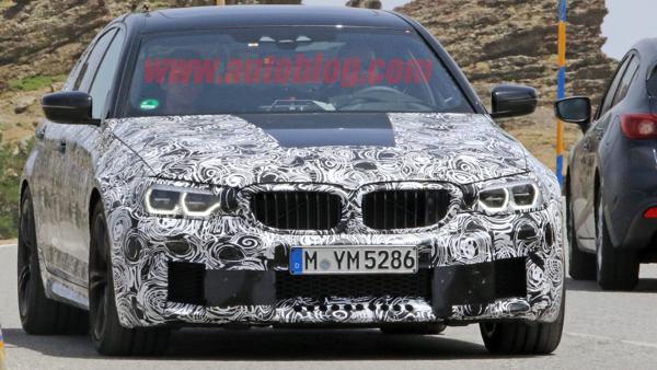BMWâ€™s upcoming M5 caught testing in Spain