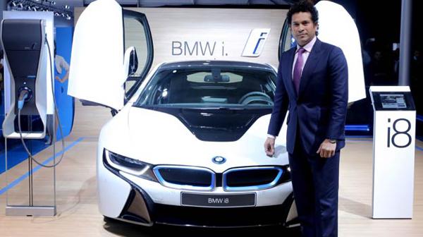 BMW unveils the i8 at the 2014 Auto Expo