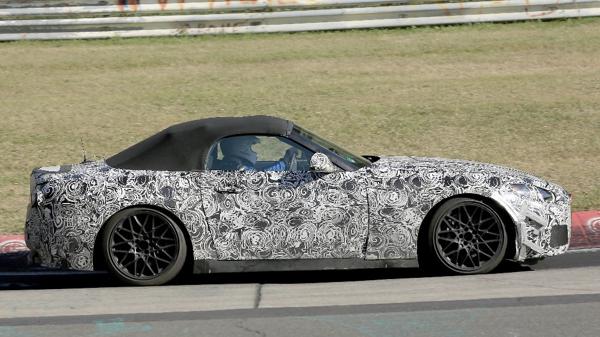 BMWs upcoming Z4 replacement spotted testing on the Nurburgring