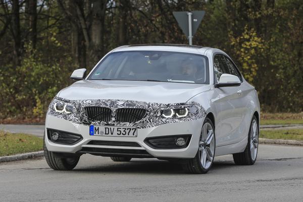 2018 BMW 2 Series caught testing