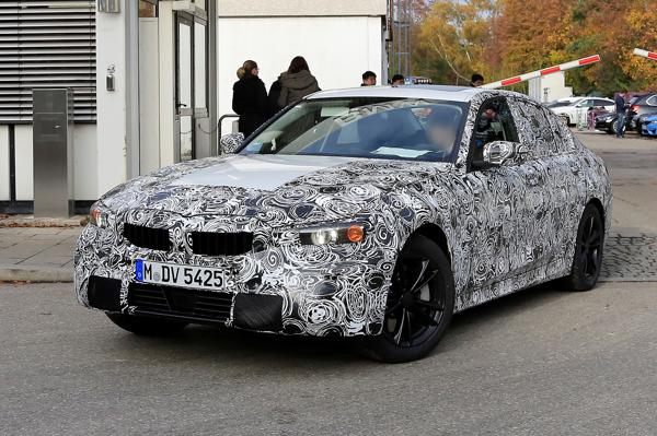   BMW 3 Series spotted on test again
