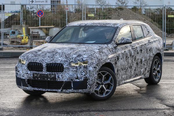 BMW X2 prototype spotted on test
