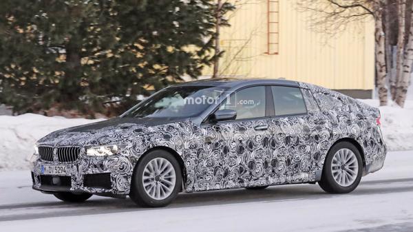 BMW 6 Series GT spotted testing