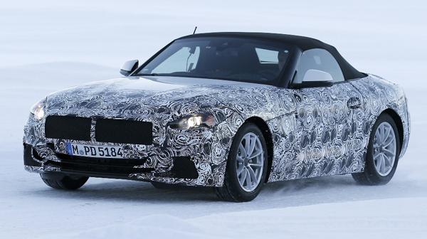 BMW begins cold weather testing on the Z5