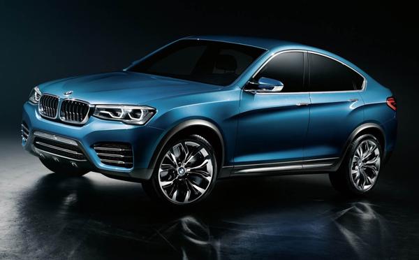 BMW reveals first impressions of the X4 Concept