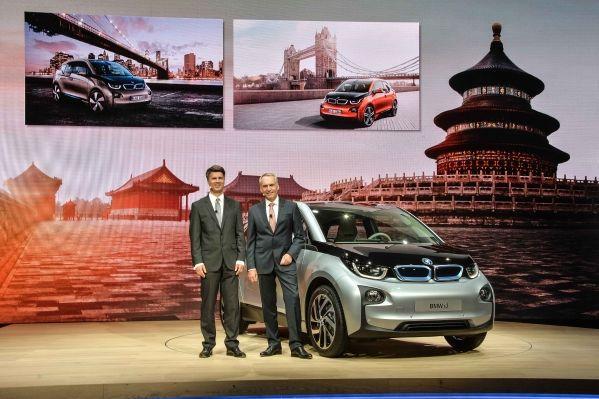 BMW i3 electric car revealed;plans to launch it in India soon .