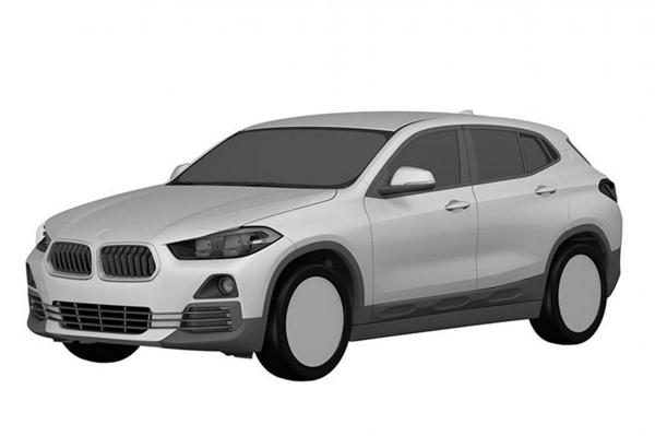 Patent renderings of the BMW X2 leaked